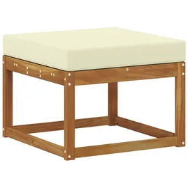 vidaXL Outdoor-Fußhocker Loungesofa Akazie Natur