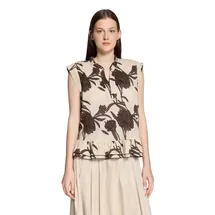 Cartoon Schlupfbluse beige/braun 42