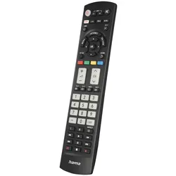 Hama 00221064, TV, IR Wireless, Drucktasten, Schwarz