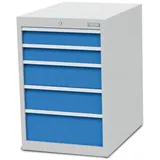 Bedrunka+Hirth Schubladenschrank T736 R 18-24 mit 5 Schubladen 2x100 2x150 1x200 mm