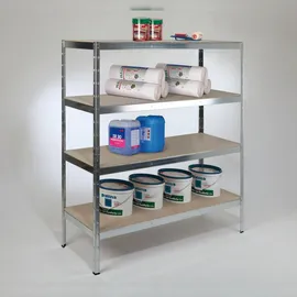 SCHULTE Regalwelt Schwerlastregal XXL, 180x160x60 cm (HxBxT), verzinkt