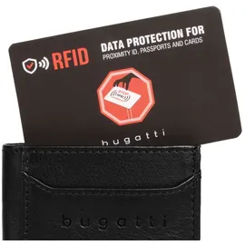 Bugatti Secure Slim Geldbörse schwarz