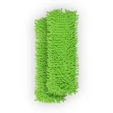 BestLivings Bodenwischer Ersatzbezug Mikrovelour Chenille Grün 2er Pack