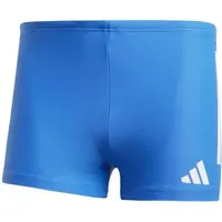 adidas 3-Streifen 2-Inch Boxer-Badehose Bright Royal / White L