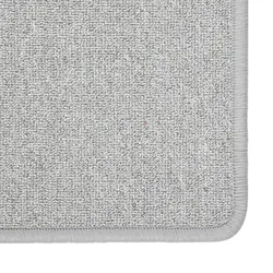 vidaXL Teppichläufer Hellgrau 80x200 cm