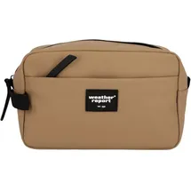 Weather Report Bronze PU Necessaire, Grau