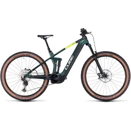 Cube Stereo Hybrid 140 HPC SLX 750 2024 E-Mountainbike 29 Zoll RH 54 cm Herren gelb/grün