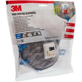 3M Aura Maske für Handlackierarbeiten 9922