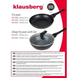 Klausberg Bratpfanne 24 cm