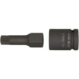 KS Tools 1/2" Spezial-Kraft-Bit-Stecknuss-Satz Vielzahn, 7-tlg.
