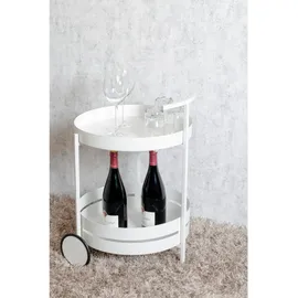 Haku-Möbel HAKU Möbel Servierwagen weiß 42,0 x 42,0 x 62,0 cm