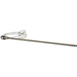 Selbstregelnde Elektro-Heizpatrone, mit Schalter/Kontrollleuchte (Ausführung: Elektro-Heizpatrone Typ PTC-ERH-900 mit Schukostecker und Schalter 900W 620mm)