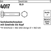 Industrial Quality Supplies ISO 4017 Sechskantschraube VG M16x130 Stahl