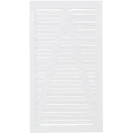 Plus Gartentor 100 x 180 cm Weiß