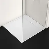 Ideal Standard Ultra Flat S i.life Brausewanne 90 x 90 x 3,2 cm, carraraweiß,