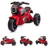 Chipolino Kinder Elektromotorrad Sport Max USB-Anschluss Frontlicht bis 4 km/h rot-schwarz