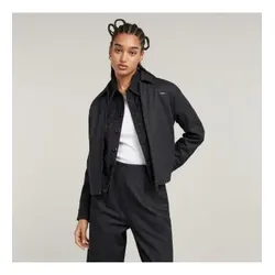 G-Star für Damen. D25280-D722-9119 Slim Jacket schwarz (L), Lässig, Baumwolle, Nachhaltig