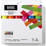 Liquitex Professional Paint Marker, Fluorescent 6pcs