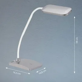 Fischer Leuchten Tischleuchte Weiß 3 St.