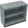 SOENNECKEN Regal 2OH 100,0 x 44,2 x 78,1 cm Anthrazit-Metallic/Beton hell