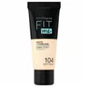 Fit Me Matte & Poreless Foundation 104 Soft Ivory,