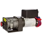 RIBITECH 2355 Elektrische Seilwinde 2,2 Tonnen Fuß AV und AR 12 V schwarz