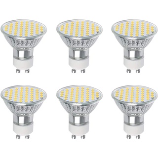 Vicloon GU10 LED Lampe, GU10 Leuchtmittel 3W, 300 Lumen, 2700 Kelvin, AC220-240V, Warmweiß GU10 Ersetzt 30W Halogenlampen, 120°Strahlwinkel Nicht Dimmbar GU10 Glühbirne, 6er-Pack