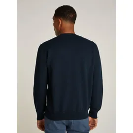 Tommy Hilfiger für Herren. MW0MW37232 Essential Fleece-Crewneck-Pullover blau XL, Lässig, Polyester,