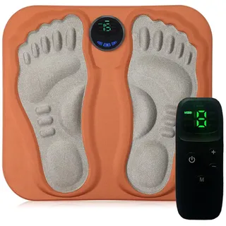 Hermhoffer Fußmassagegerät Pro, Hermhoffer Pro Foot Massager, Fussmassagegerät Elektrisch mit Fernbedienung, Six Modes, 15 Intensity Levels, Effectively Relieves Leg Muscle Pain (B)