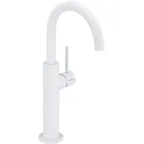 Herzbach Deep White Waschtischarmatur Slim L-Size Weiß Matt