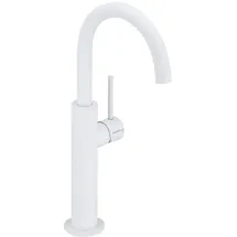 Herzbach Deep White Waschtischarmatur Slim L-Size Weiß Matt