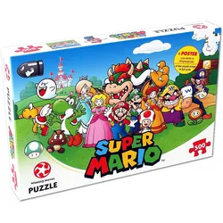 Winning Moves Puzzle Puzzle Super Mario - Mario and friends, Puzzleteile