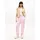 Tommy Hilfiger Sweathose TOMMY JEANS "TJW BADGE SWEATPANT", Damen, Gr. XL (42), N-Gr, pearly pink, Web, Obermaterial: 100% Baumwolle, relaxed fit lang, Hosen Sweathose, Relaxed Fit mit Elastikbund am Bein