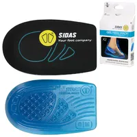 SIDAS Gel-Fersenpolster 2er-Pack Blau S/M