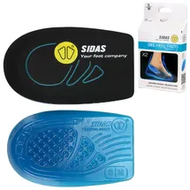 SIDAS Gel-Fersenpolster 2er-Pack Blau S/M