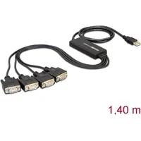 DeLock USB 2.0 > 4 x Serial Adapter