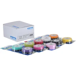 Yonex Overgrip Wet Super Grap 0.6mm (Komfort/glatt/leicht haftend) farblich sortiert 10x3er Box