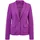GOLDNER Kurzgröße: Jersey-Blazer", in aubergine | Gr.: 23