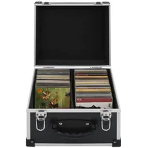vidaXL Cd-koffer Für 40 Cds Aluminium Abs Schwarz Vidaxl