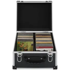 vidaXL Cd-koffer Für 40 Cds Aluminium Abs Schwarz Vidaxl