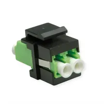 Roline 21.17.0060 LWL-Adapter Schwarz, Grün