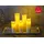 candela lights by lc home LED Kerzen 5 St. creme