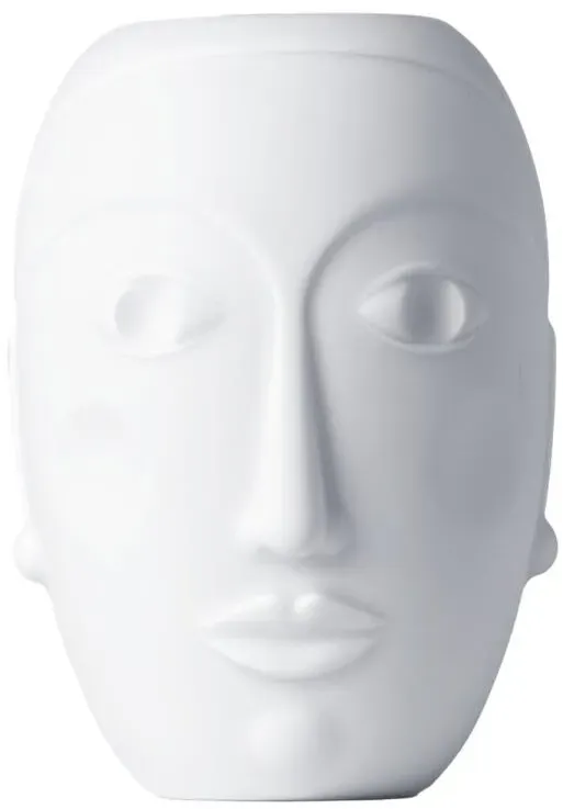 Sieger by Fürstenberg Vase Little Antheia Satin White