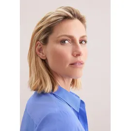Seidensticker Hemdbluse Blau 38