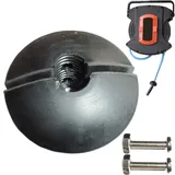 Gummi-Schlauchstoßstange, automatisches einziehbares Schlauchtrommel-Zubehör, verstellbarer automatischer Rücklaufstopper, solider Schlauchstopper, Kugelersatz, 4-Punkt-Schlauchtrommel-Stopper