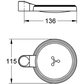 Grohe Seifenschale Transparent