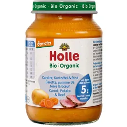 Holle Karotten Kartoffel und Rind 190 g