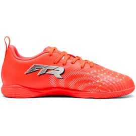 Puma Future 9 Play Hallenschuhe Kinder Glowing Red/White/Black 38