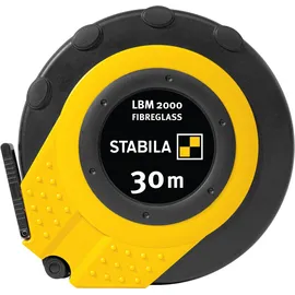 Stabila Maßband LBM 2000 Schwarz/Gelb 30 m
