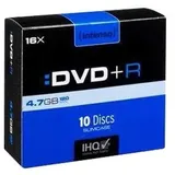 Intenso DVD+R 4.7GB 16x 10er Slimcase